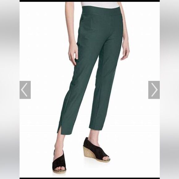 Eileen fisher washable stretch crepe pants - Picture 1 of 14